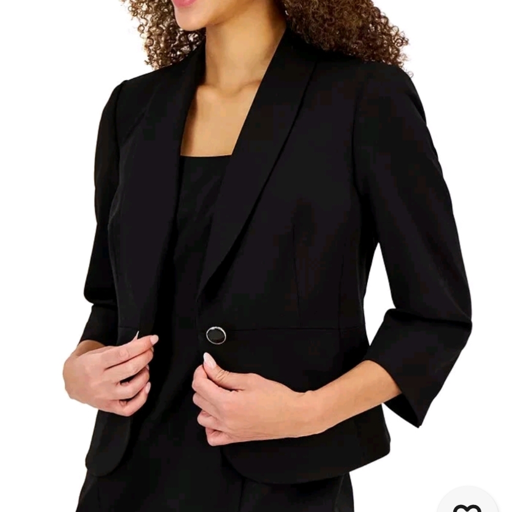 Banana Republic Black Wool Blend Blazer